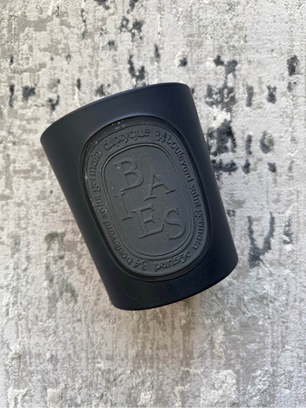 EMPTY Diptyque 1500g Baies Candle Jar (Jar Only)